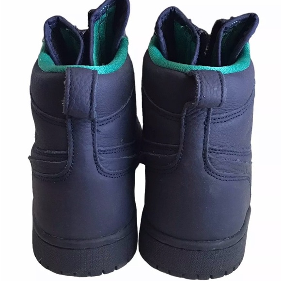 Nike Air Jordan 1 Retro High Zip Blackened Blue AQ3742-403 Shoes Women 6 OR 4.5Y - Picture 4 of 5